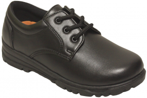 BOYS LACE UP SCHOOL SHOES (2212141) BLACK